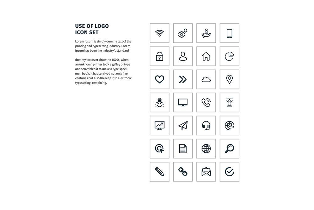 Icons and illustrations